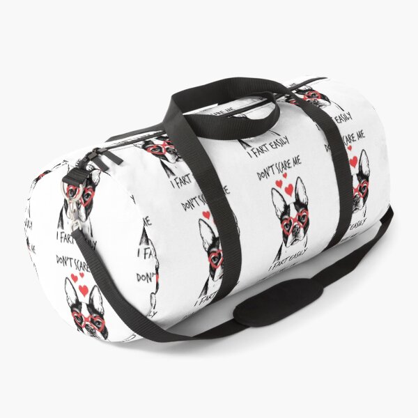 Item preview, Funny Boston Terrier Dog Hearts Fart Easily designed and sold by SoyLamderma.