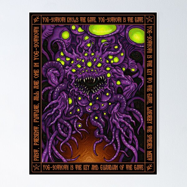 Item preview, Yog Sothoth Icon - Azhmodai 2018 designed and sold by Azhmodai.