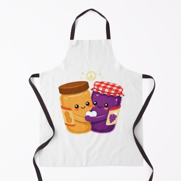 Item preview, Peanut Butter And Jelly Sweetheart Cartoon Food Valentine designed and sold by chattsuede.