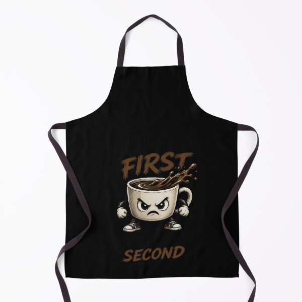 Item preview, Coffee First Attitude Second Grumpy Coffee Cup designed and sold by markymaarty.