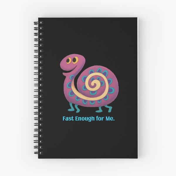 Item preview, Fast Enough for Me - Funny Colorful Snail Creature designed and sold by PatykArt.