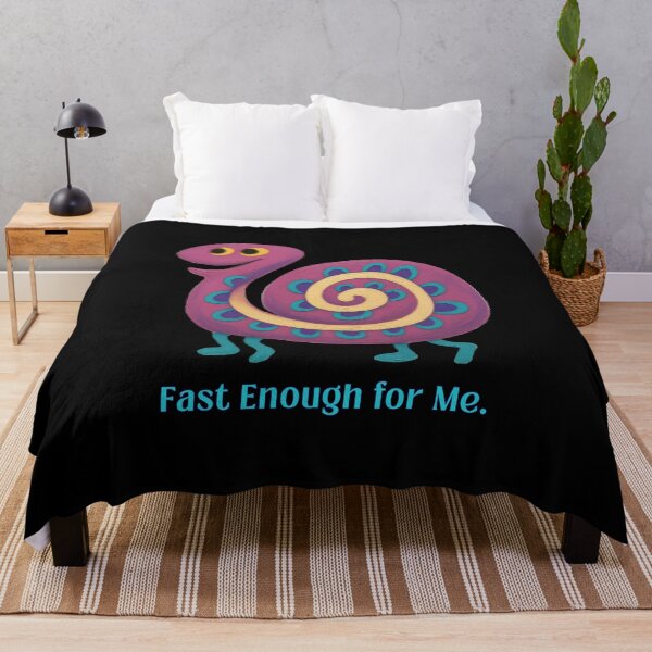 Item preview, Fast Enough for Me - Funny Colorful Snail Creature designed and sold by PatykArt.
