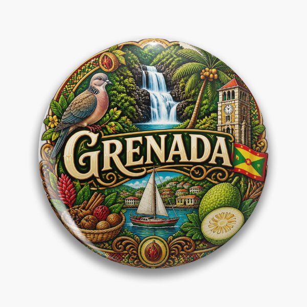 Item preview, Grenada designed and sold by FunFitsFactory.