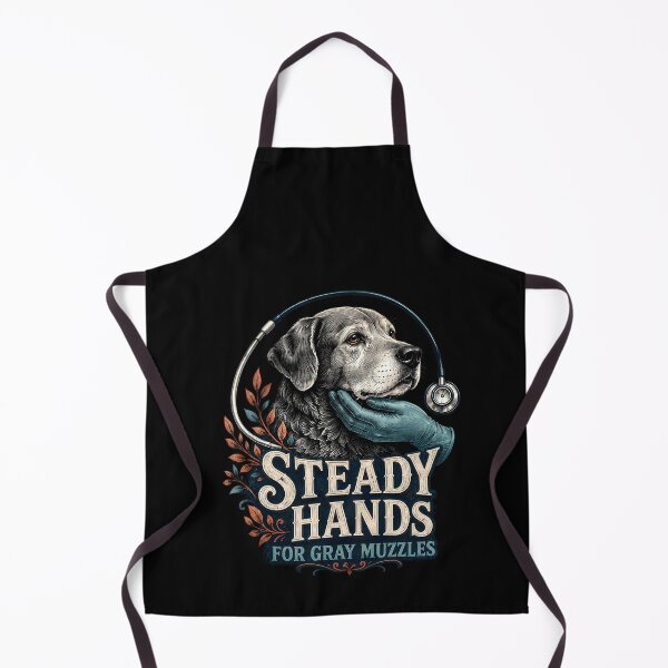 Item preview, Calm Hands for Gray Muzzles Vet Dog Design designed and sold by markymaarty.