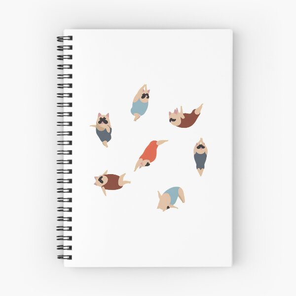 Item preview, Pug Yoga Poses Collection designed and sold by SoyLamderma.