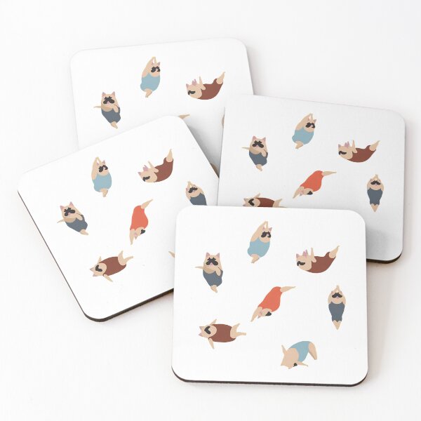 Item preview, Pug Yoga Poses Collection designed and sold by SoyLamderma.