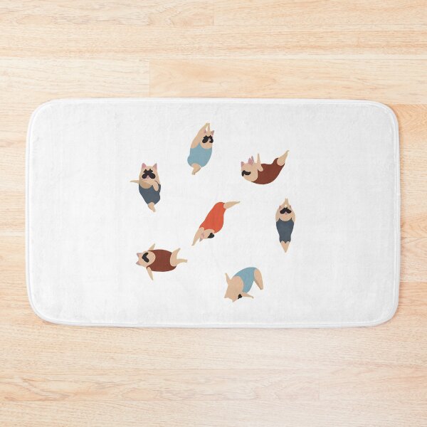 Item preview, Pug Yoga Poses Collection designed and sold by SoyLamderma.
