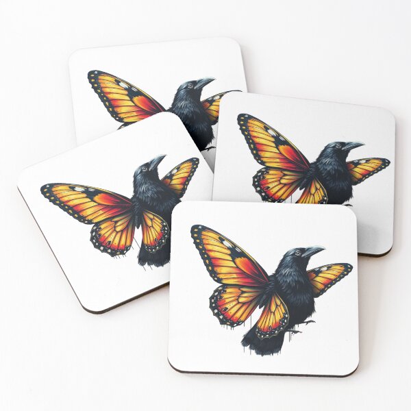 Item preview, Butter Crow Fly designed and sold by Duckmoo Art.