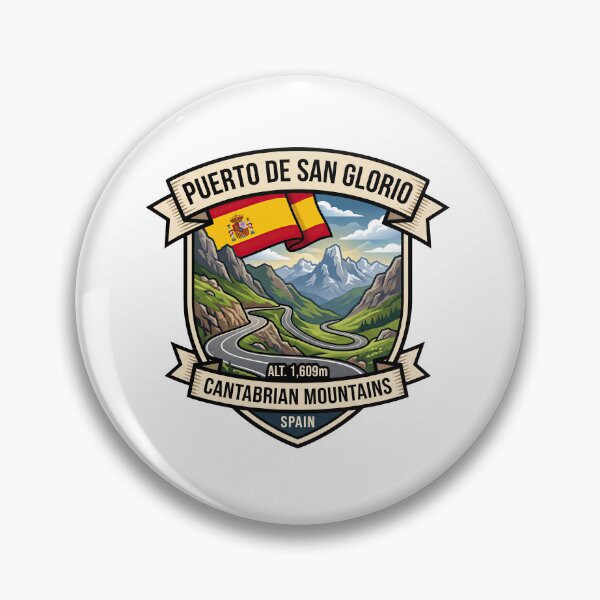 Item preview, Puerto de San Glorio Spanish Alpine Drive designed and sold by enzoade.