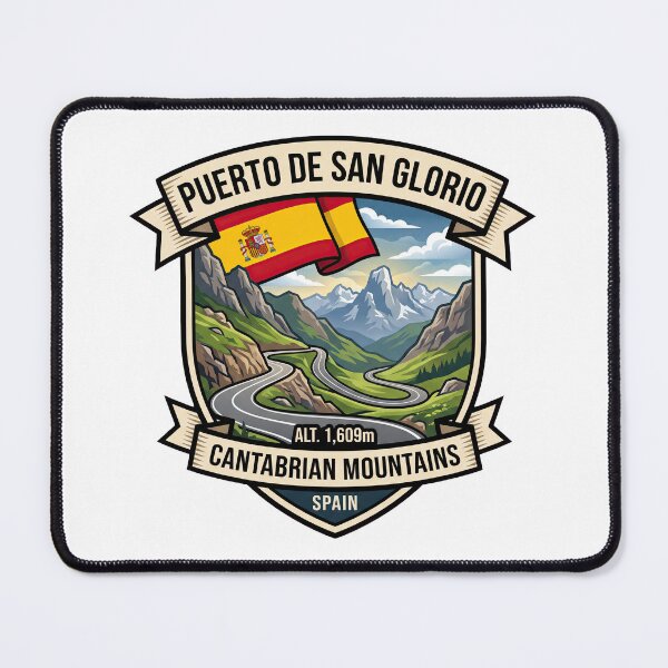 Item preview, Puerto de San Glorio Spanish Alpine Drive designed and sold by enzoade.