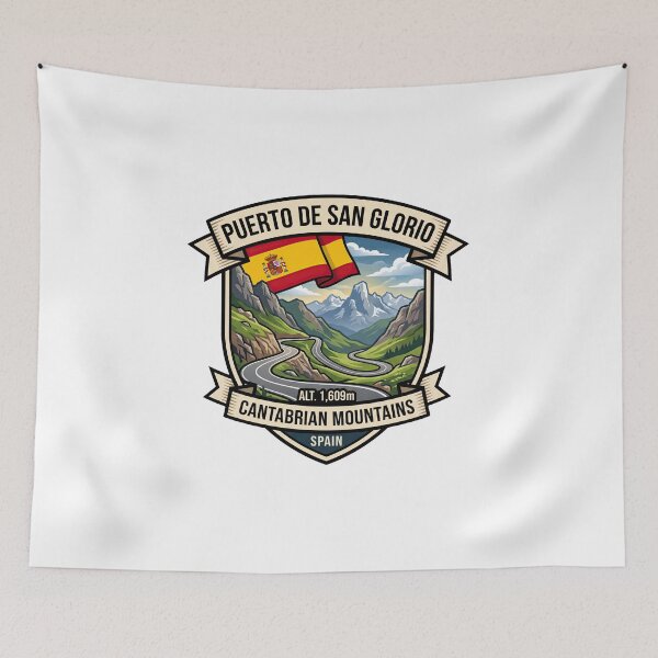 Item preview, Puerto de San Glorio Spanish Alpine Drive designed and sold by enzoade.