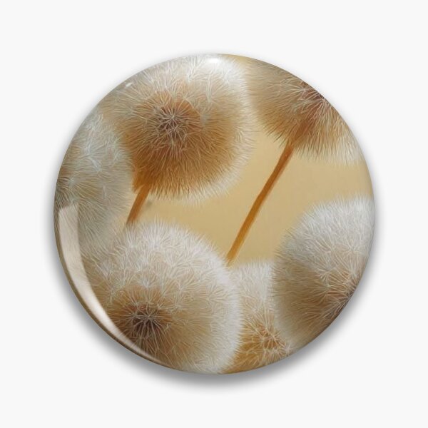 Item preview, Fluffy Dried Dandelion Bouquet Warm Beige Aesthetic Soft Nature designed and sold by LYAN-STORE.