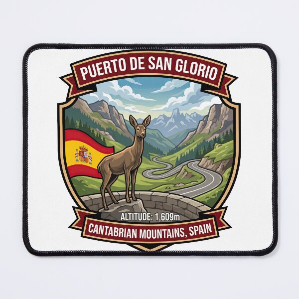 Item preview, Puerto de San Glorio Spain Mountain Road designed and sold by enzoade.