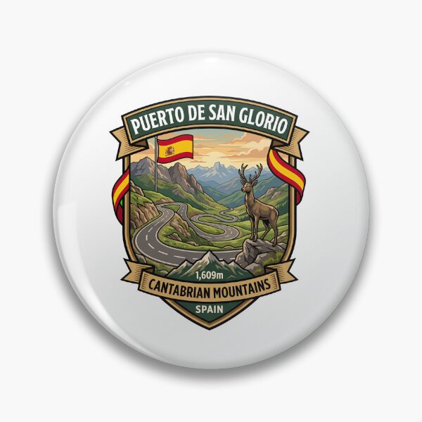 Item preview, Puerto de San Glorio Spain Mountain Pass designed and sold by enzoade.