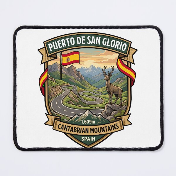 Item preview, Puerto de San Glorio Spain Mountain Pass designed and sold by enzoade.
