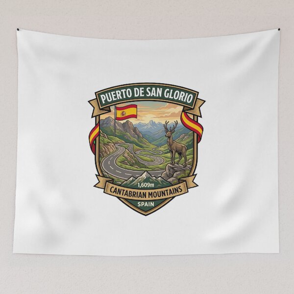 Item preview, Puerto de San Glorio Spain Mountain Pass designed and sold by enzoade.