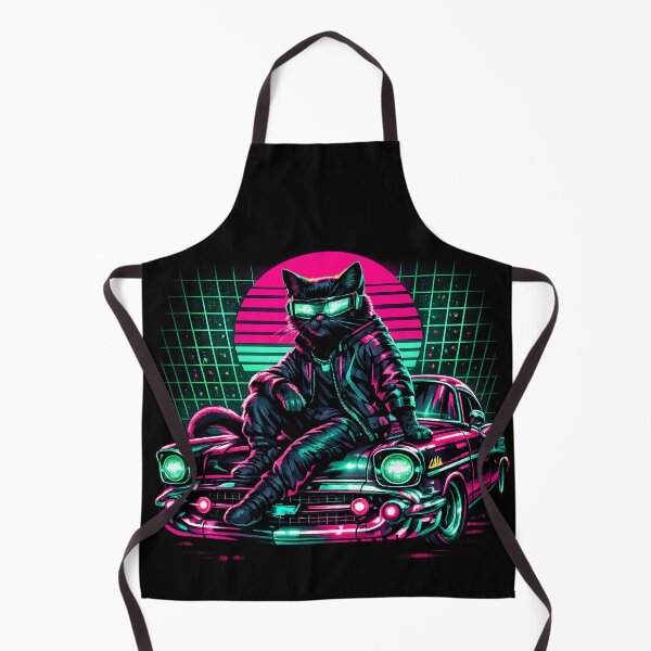 Item preview, TJ Maxx AI Chevy Shirts - Neon Matrix Cat Cyber Chevy designed and sold by teemix.