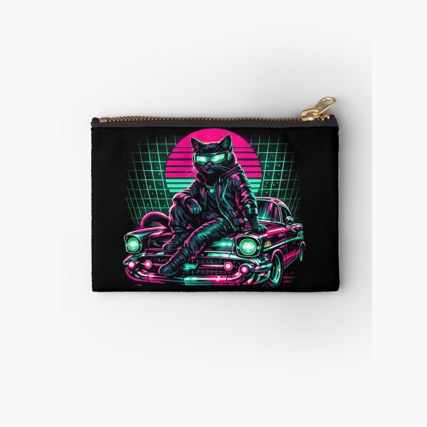 Item preview, TJ Maxx AI Chevy Shirts - Neon Matrix Cat Cyber Chevy designed and sold by teemix.