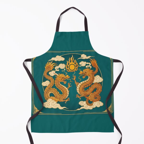 Item preview, Vietnamese Dragon - Two Dragons Chasing a Pearl #1 designed and sold by Rising Drake.