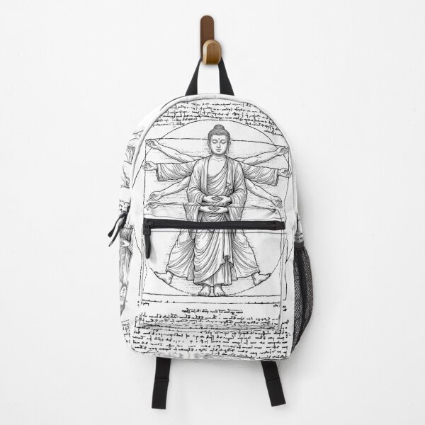 Item preview, Yoga Buddha Vitruvian Man Leonardo Da Vinci Sacred Geometry designed and sold by GrandeDuc.