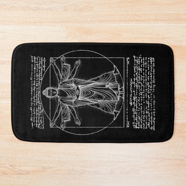 Item preview, Yoga Buddha Vitruvian Man Leonardo Da Vinci Sacred Geometry designed and sold by GrandeDuc.