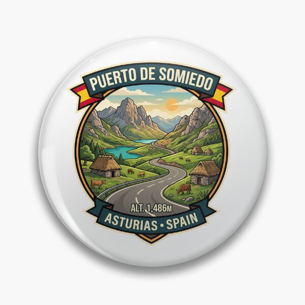 Item preview, Puerto de Somiedo Picos de Europa Road designed and sold by enzoade.