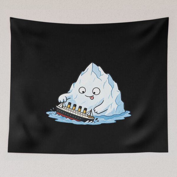 Item preview, Titanic Funny Titanic and Iceberg Parody Play for Men Women designed and sold by farhanhafeez.