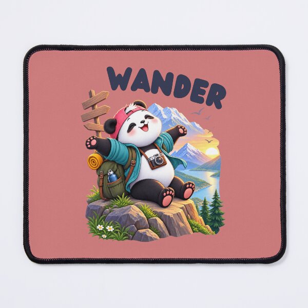 Item preview, Wander – Minimal Travel Aesthetic Quote designed and sold by WallMuseStudio .