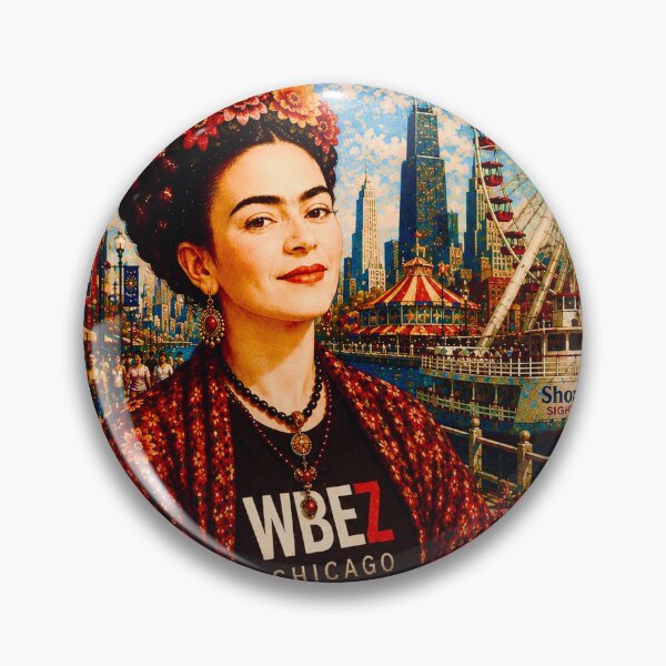 Item preview, Navy Pier Chicago Frida designed and sold by reggiemercedes.