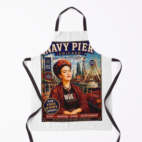 Item preview, Navy Pier Chicago Frida designed and sold by reggiemercedes.