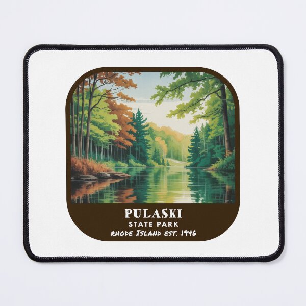 Item preview, Pulaski State Park (Rhode Island) designed and sold by RabbitK.