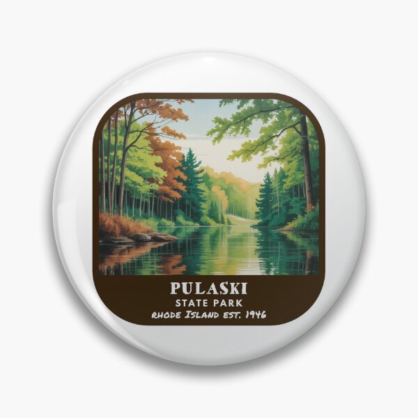 Item preview, Pulaski State Park (Rhode Island) designed and sold by RabbitK.