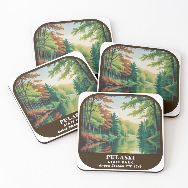 Item preview, Pulaski State Park (Rhode Island) designed and sold by RabbitK.