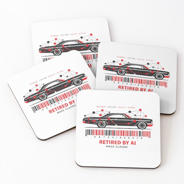 Item preview, Retro Future AI Chevy Thrift Barcode designed and sold by teemix.