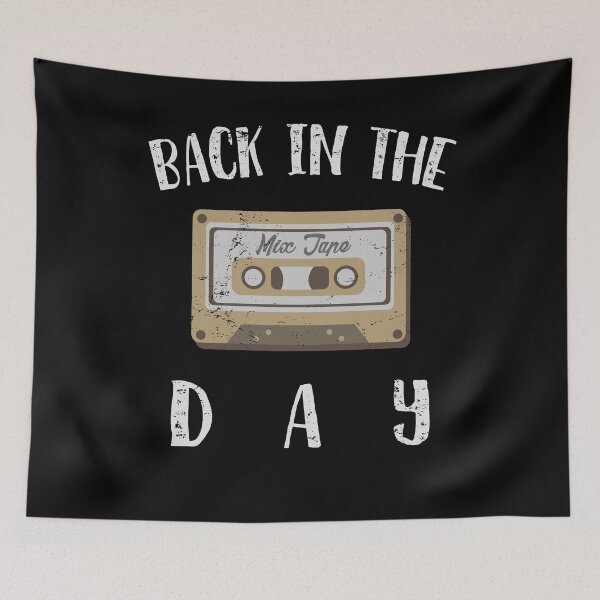 Item preview, Back in the Day 80s Cassette Funny Old Mix Tape designed and sold by KNUXX Shop.