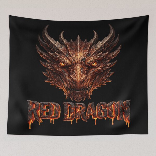 Item preview, RED DRAGON designed and sold by Fashion T-shirt Gift.