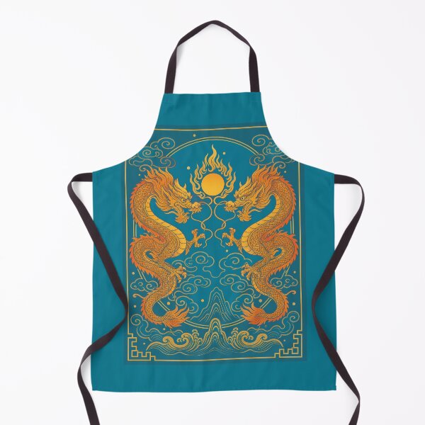 Item preview, Vietnamese Dragon - Two Dragons Chasing a Pearl #2 designed and sold by Rising Drake.