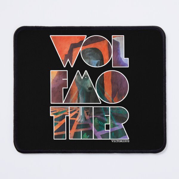 Item preview, Wild Wolf Head Masked In Typography designed and sold by IzakHassan.