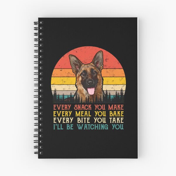 Item preview, German Shepherd Watching You Sunset Retro Dog Owner designed and sold by SoyLamderma.