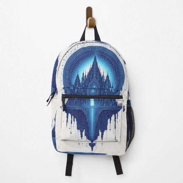 Item preview, The digital marvel: a floating blue high-tech city designed and sold by Mianku | Für das Leben.