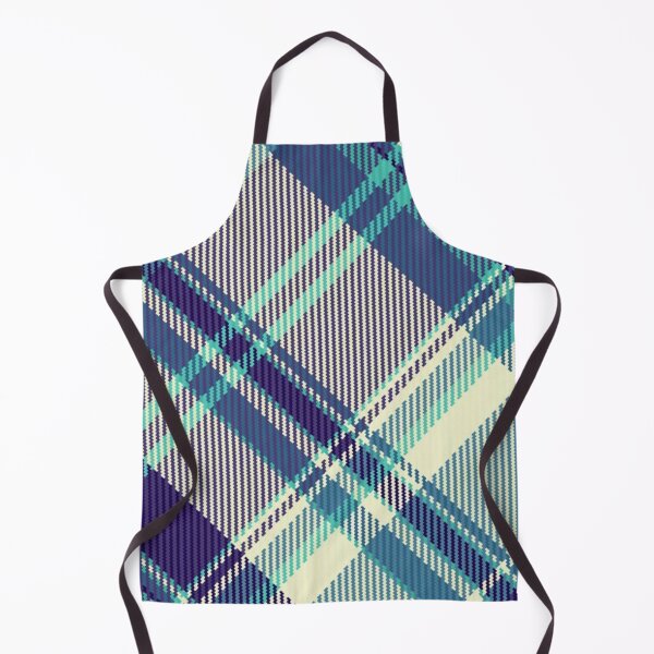 Item preview, Teal and Purple Diagonal Tartan Plaid Seamless Pattern designed and sold by LYAN-STORE.