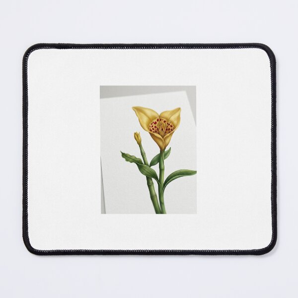 Item preview, Vintage Yellow Orchid Botanical Illustration designed and sold by SofiaByCruti.