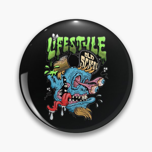 Item preview, Zombie Head with Eyeballs and Cap designed and sold by RosaReinger.