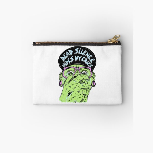 Item preview, Green Monster Face Covering Mouth with Glasses designed and sold by RosaReinger.