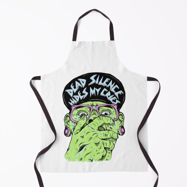 Item preview, Green Monster Face Covering Mouth with Glasses designed and sold by RosaReinger.