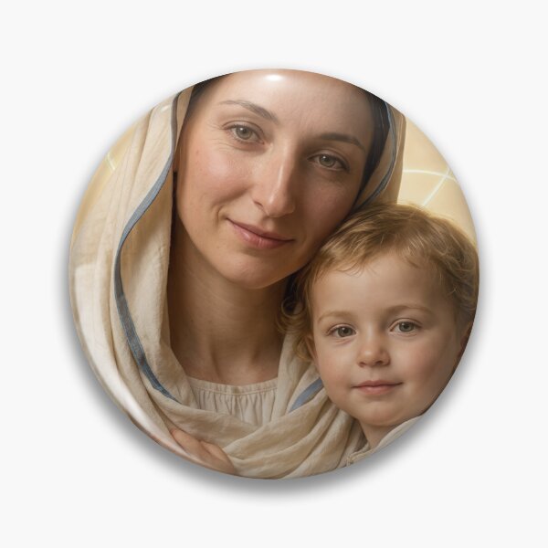 Item preview, Mother of Divine Love — Madonna and Child Sacred Catholic Art designed and sold by Kutji.Sacred.Art.