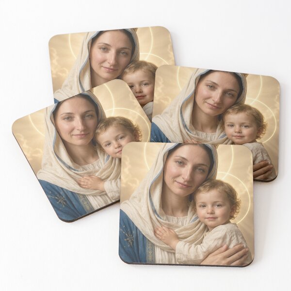 Item preview, Mother of Divine Love — Madonna and Child Sacred Catholic Art designed and sold by Kutji.Sacred.Art.