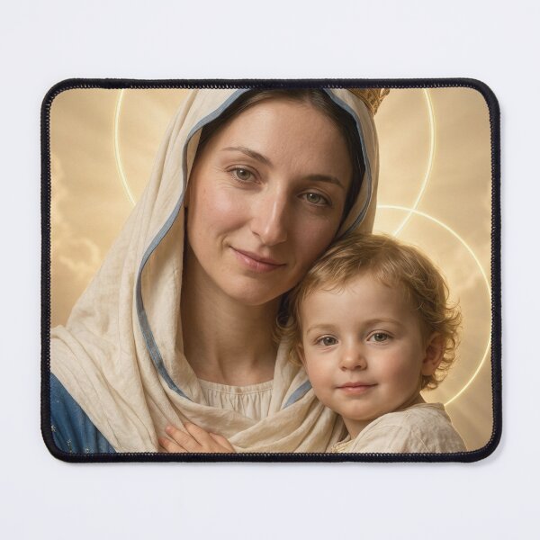 Item preview, Mother of Divine Love — Madonna and Child Sacred Catholic Art designed and sold by Kutji.Sacred.Art.