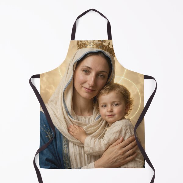 Item preview, Mother of Divine Love — Madonna and Child Sacred Catholic Art designed and sold by Kutji.Sacred.Art.
