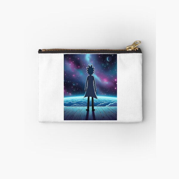 Item preview, Scientist Character Standing on Wooden Balcony Looking at Space designed and sold by RosaReinger.